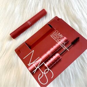 4/$30 Sale NARS💄Climax Volumizing Black Mascara Mini Sampler NEW